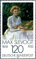 RFA Poste N** Yv: 839 Mi:988 Max Slevogt Femme Au Chat - Unused Stamps