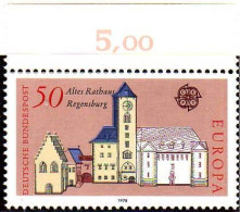 RFA Poste N** Yv: 817 Mi:970 Europa Cept Altes Rathaus Regensburg (Bord De Feuille) - Nuevos