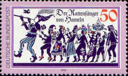 RFA Poste N** Yv: 819 Mi:972 Der Rattenfänger Von Hameln - Unused Stamps