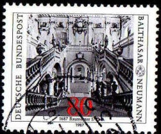RFA Poste Obl Yv:1139 Mi:1307 Balthasar Neumann Baumeister (Beau Cachet Rond) - Used Stamps