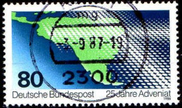 RFA Poste Obl Yv:1134 Mi:1302 25 Jahre Adveniat (TB Cachet Rond) - Used Stamps