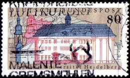 RFA Poste Obl Yv:1127 Mi:1299 Universität Heidelberg (Belle Obl.mécanique) - Used Stamps