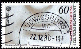 RFA Poste Obl Yv:1110 Mi:1278 Europa Cept Michelangelo David Ausschnitt (TB Cachet Rond) - Gebraucht