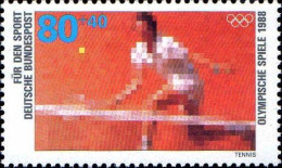 RFA Poste N** Yv:1186 Mi:1354 Für Den Sport Tennis - Unused Stamps