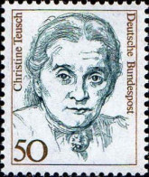 RFA Poste N** Yv:1136 Mi:1304 Christine Teusch Politicienne - Unused Stamps