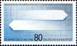 RFA Poste N** Yv:1126 Mi:1294 25 Jahre OECD - Unused Stamps