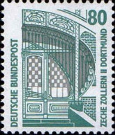 RFA Poste N* Yv:1169 Mi:1342A Zeche Zollern II Dortmund (défaut Gomme) - Unused Stamps