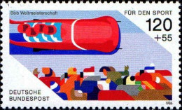 RFA Poste N** Yv:1102 Mi:1270 Für Den Sport Bob Weltmeisterschaft - Unused Stamps