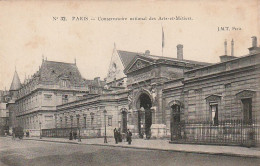 *** 75 *** PARIS  Conservatoire National Des Arts Et Métiers  TTB   écrite - Andere Monumenten, Gebouwen