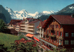 CPM - WENGEN - Hôtels Métropole & Bernerhof Mit Breithorn ... LOT 2 CP à Saisir - Wengen