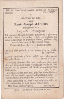 René Jacobs : Zele 1873 - 1898 - Devotion Images