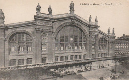 *** 75 *** PARIS  La Gare Du Nord  TTB   écrite - Andere Monumenten, Gebouwen