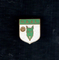 Ancien Pin's RAAL (Royale Association Athlétique Louviéroise, La Louvière) - Club De Foot Fondé En 1912 - Fussball