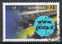 SLOVENIA 442,used,hinged - Poste