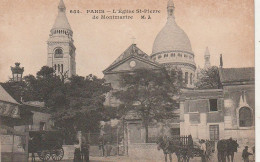 *** 75 *** PARIS   église Saint Pierre De Montmartre  TB   écrite - Other Monuments