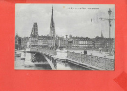 76 ROUEN Cpa Animée Pont Boieldieu     CV 254 - Rouen