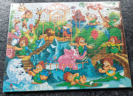 2003 Ferrero - Maxi 610820- Die Ötzis Auf Besuch Im Zoo - Puzzles