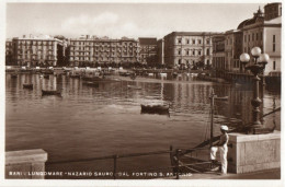 BARI - LUNGOMARE NAZARIO SAURO - DAL FORTINO S. ANTONIO - F.P. - STORIA POSTALE - Bari