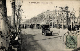 CPA Barcelona Katalonien Spanien, Paseo De Gracia - Other & Unclassified