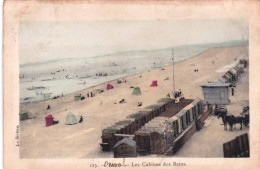 80 - Somme -  ONIVAL Sur MER ( Ault )  Les Cabines Des Bains - Onival