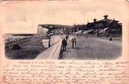 80 - Somme -   MERS Les BAINS -  Esplanade De La Plage - Mers Les Bains