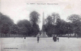 54 - Meurthe Et Moselle -  NANCY  -  Cours Leopold - Monument Carnot - Nancy