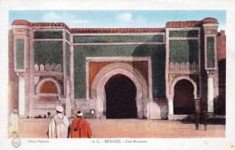 Maroc -  MEKNES - Bab Mansour - Meknes