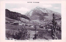 74 - Haute Savoie -  Route Des ARAVIS ( Manigod ) Les Chalets Et Rochers De L Etale - Sonstige & Ohne Zuordnung