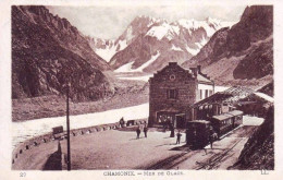 74 - Haute Savoie - CHAMONIX  - Gare De Montenvers Et La Mer De Glace - Chamonix-Mont-Blanc