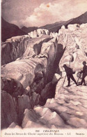 74 - Haute Savoie -  CHAMONIX - Dans Les Séracs Du Glacier Superieur Des Bossons - Alpinisme - Chamonix-Mont-Blanc