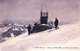 74 - Haute Savoie - CHAMONIX -   Sommet Du Mont Blanc Et L'Observatoire Janssen - Chamonix-Mont-Blanc