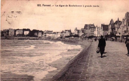 35 - Ille Et Vilaine -  PARAME ( Saint Malo )   La Digue De Rochebonne A Grande Marée - Parame