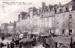 35 -  Ille Et Vilaine -  RENNES - Place Des Lices - Le Marché - Rennes