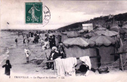 14 - Calvados -  TROUVILLE -  La Plage Et Les Cabines - Trouville