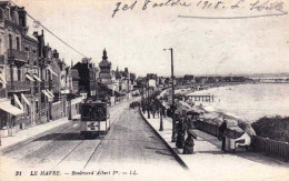 76- Seine Maritime - LE HAVRE  -  Tramway Sur Le  Boulevard Albert 1er - Autres & Non Classés