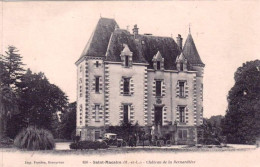 49 - Maine Et Loire -  SAINT MACAIRE En MAUGES  ( Sèvremoine ) Chateau De La Bernadiere - Animée - Autres & Non Classés