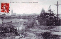 49 - Maine Et Loire -  TREMENTINES -  Le Calvaire Et Une Vue De Trementines - Autres & Non Classés