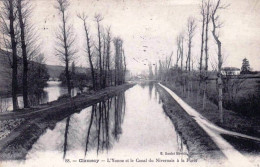 58 - Nievre - CLAMECY -  L'Yonne Et Le Canal Du Nivernais A La Foret - Clamecy