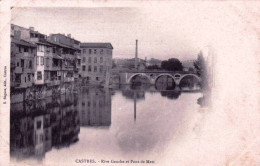 81 - Tarn -  CASTRES -   Rive Gauche Et Pont De Metz - Castres