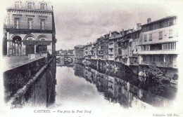 81 - Tarn -  CASTRES -   Vue Prise Du Pont Neuf - Castres