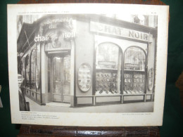 FACADE DE LA CORDONNERIE DU CHAT NOIR , BOULEVARD DES ITALIENS - Zonder Classificatie