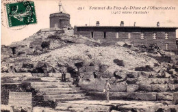 63 - Puy De Dome -  PUY De DOME -  Le Sommet Et L'observatoire - Autres & Non Classés