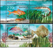 Europa  Cept 2024- Bulgaria/ Bulgarie - Set  With Vignetes MNH** - 2024