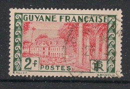 GUYANE - 1929-38 - N°YT. 128 - Cayenne 2f - Oblitéré / Used - Usados