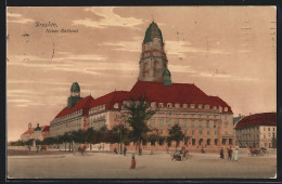 AK Dresden, Neues Rathaus  - Dresden