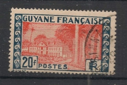 GUYANE - 1929-38 - N°YT. 132 - Cayenne 20f - Oblitéré / Used - Used Stamps