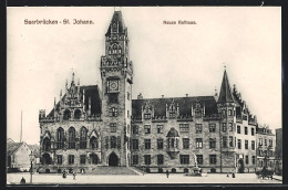 AK Saarbrücken-St. Johann, Neues Rathaus  - Saarbrücken