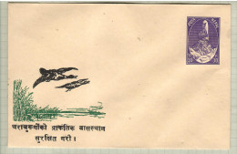 Nepal, Bird, Birds, Postal Stationery, Pre-Stamped Envelope, 1v, MNH** - Entenvögel