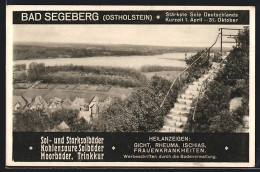 AK Bad Segeberg / Ostholstein, Totale Mit Aussichtspunkt  - Bad Segeberg