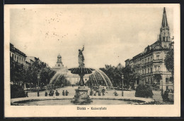 AK Bonn, Kaiserplatz Mit Springbrunnen  - Bonn